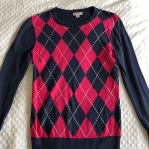 Argyle sweater